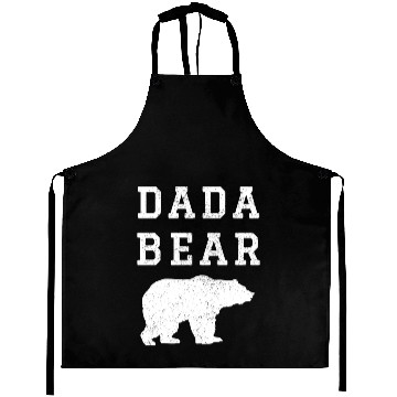 Discover Dada Bear Light Vintage Distress Bear Aprons