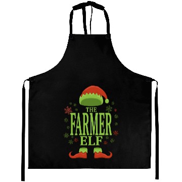 Discover Farmer Christmas Elf Aprons