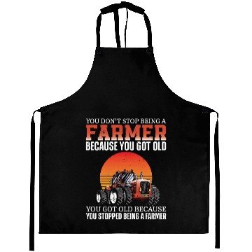 Discover Farming Farmer Retired Grandpa Aprons
