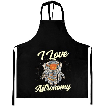 Discover I Love Astronomy Rocket Space Planets Astronaut Aprons