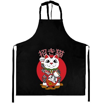 Discover Maneki Neko Aprons