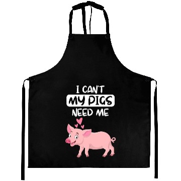 Discover Farm Animal Piglet Farmer Funny Gift Pig Aprons