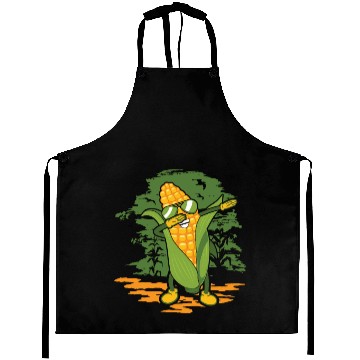 Discover Dabbing Corn Lover Agriculture Corn Farmer Aprons