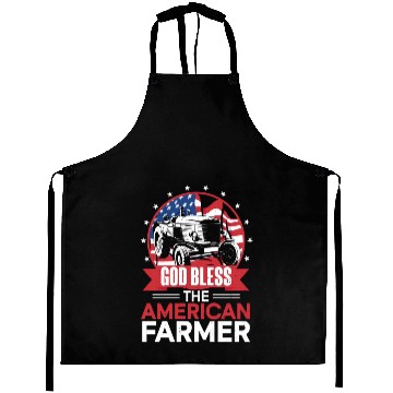 Discover Farming Farmer Us American Flag Aprons