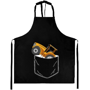 Discover Farming Farmer Pocket Tractor Aprons