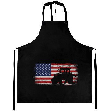 Discover Farming Farmer American Flag Us Aprons