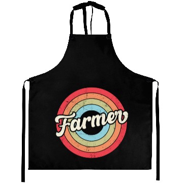 Discover Farming Farmer Retro Vintage Aprons