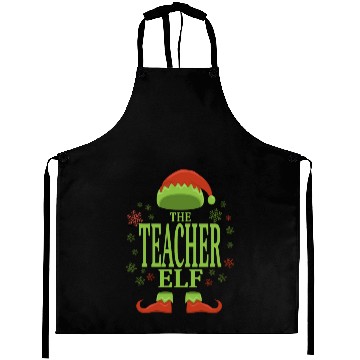 Discover Teacher Christmas Elf Aprons