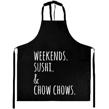 Discover Weekends Sushi And Chow Chows Aprons