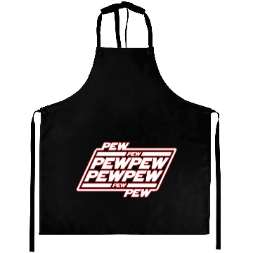 Discover Pew Pew Pew Aprons