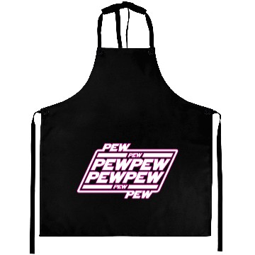 Discover Pew Pew Pew Aprons