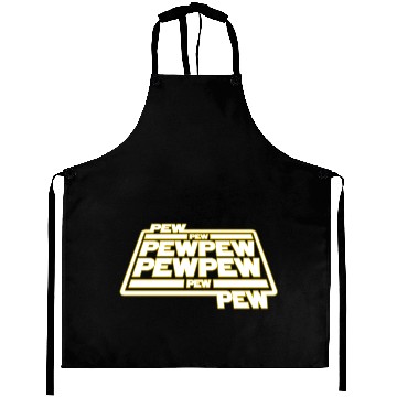 Discover Pew Pew Pew Aprons