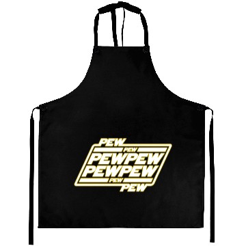Discover Pew Pew Pew Aprons