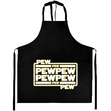 Discover Pew Pew Pew Aprons