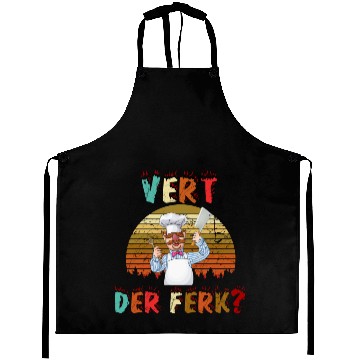 Discover Vert Der Ferk the swedish chef Aprons