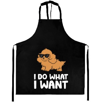 Discover Cocker Spaniel Dog Pet Cocker Spaniel I Do What I Aprons