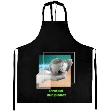 Discover Protect our planet Aprons