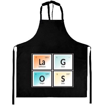 Discover Lagos | Periodic Table of Elements Aprons