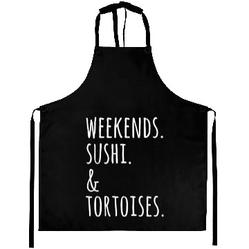 Discover Weekends Sushi And Tortoises Aprons