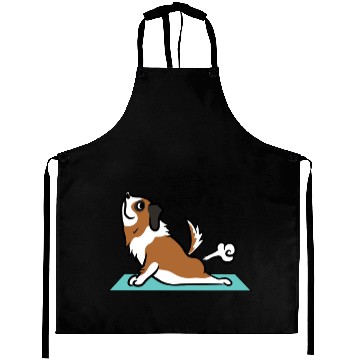 Discover Saint Bernard Yoga Pose Aprons