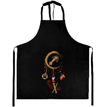 Discover Winter dreamcatcher Christmas Squid Aprons