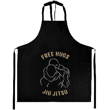 Discover Jiu Jitsu Free Hugs Jujitsu Bjj Mma Aprons