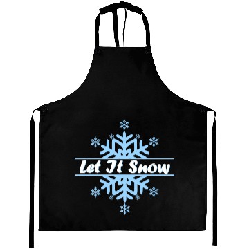 Discover Let it snow in Christmas Aprons