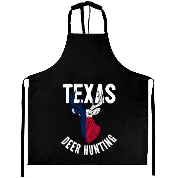 Discover Texas Deer Hunting Buck Stag Hunter Aprons