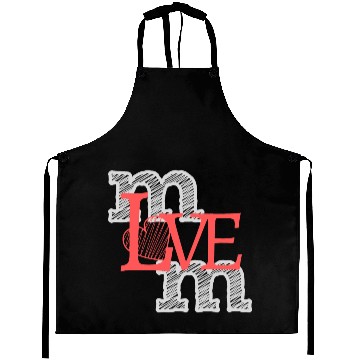 Discover I love my mom Aprons