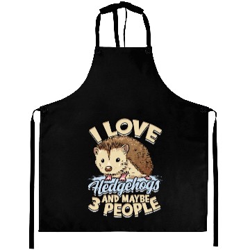 Discover Hedgehog Owner Hedgehogs lover Cute Animal Hedgie Aprons
