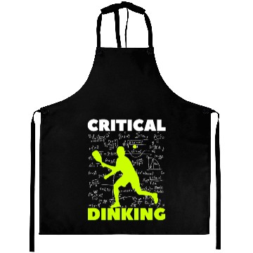 Discover Pickleball Critical Dinking, Funny Pickle Ball. Aprons