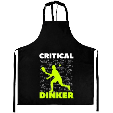 Discover Pickleball Critical Dinker, Funny Pickle Ball. Aprons