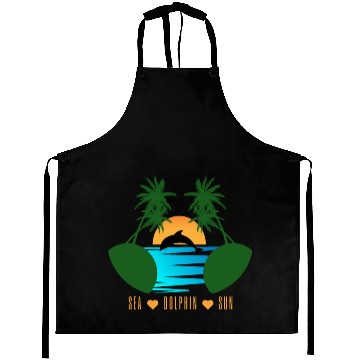 Discover dolphin nature Aprons