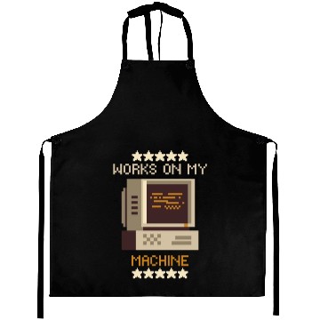 Discover Works On My Machine | Software Developer Memes Aprons