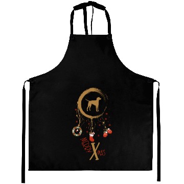 Discover dog dreamcatcher Christmas American Foxhound Aprons