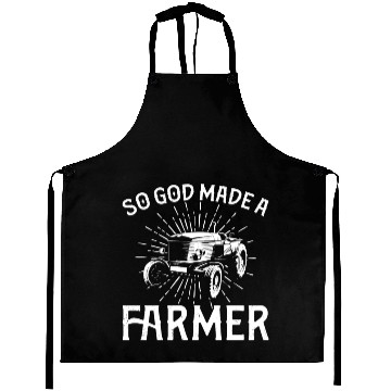 Discover Farming Farmer Vintage Tractor So Aprons