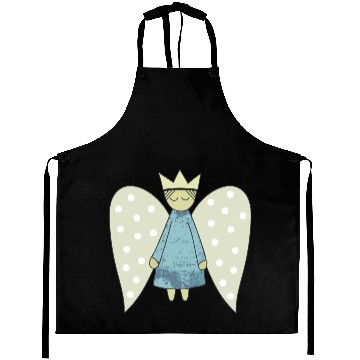 Discover The Flight of the Christmas Angel Aprons