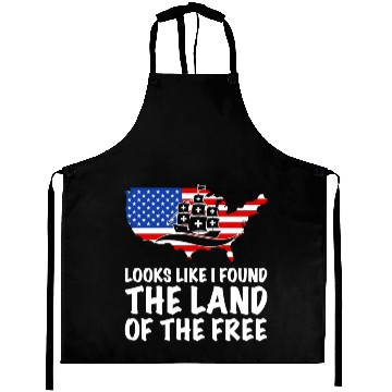 Discover Columbus Day 1492 Aprons