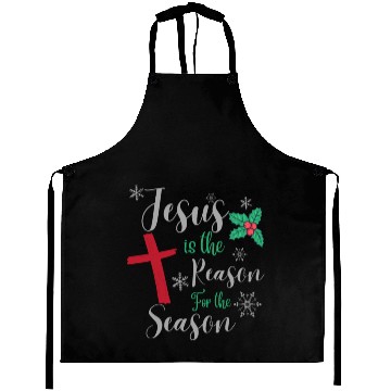 Discover Jesus Is The Reason For The Season Aprons