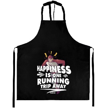 Discover Run jogging sport race training gift Aprons