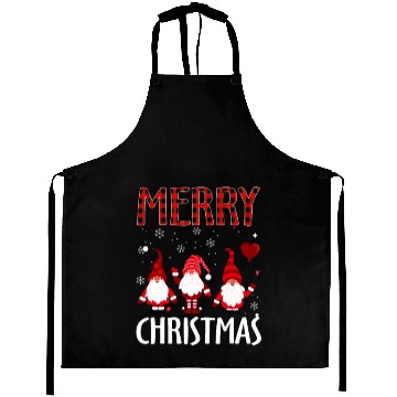 Discover Merry Christmas Gnomes Aprons
