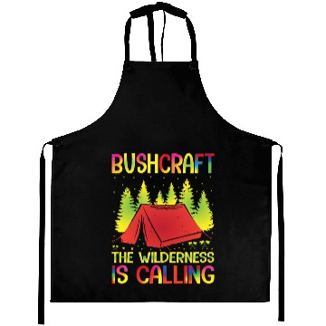 Discover Bushcraft the Wilderness is Calling Aprons