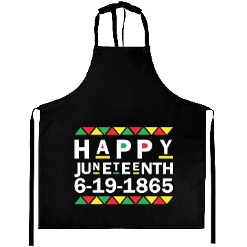 Discover Juneteenth Black History Aprons