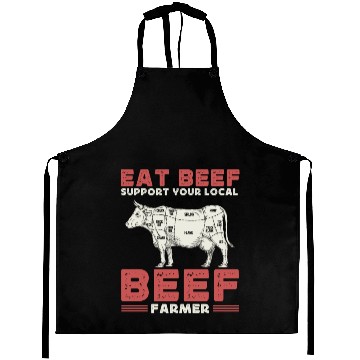 Discover Cattle Farming Agriculture Beef Lover Aprons