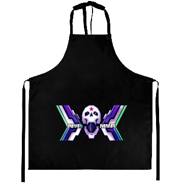 Discover Cyberpunk NT MMA logo Aprons