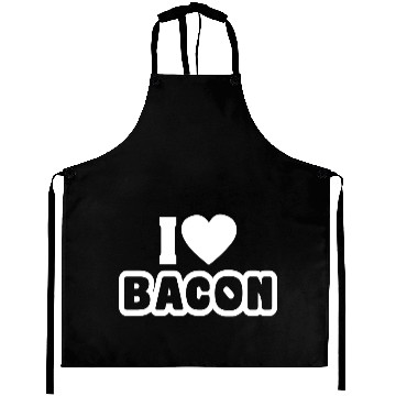 Discover i love bacon classic Aprons