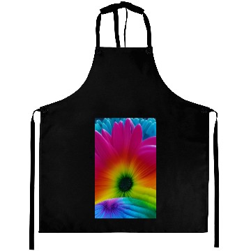 Discover Rainbow Flower Aprons