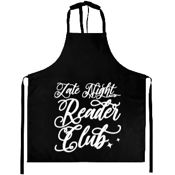 Discover Late Night Reader Club Aprons