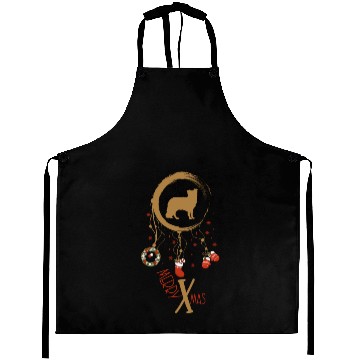 Discover dog dreamcatcher Christmas Border Collie Aprons