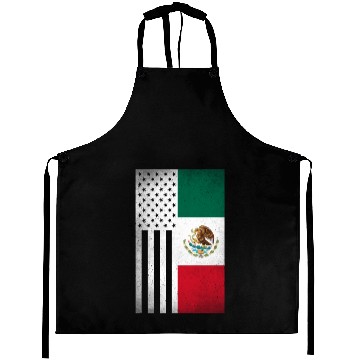 Discover Mexico Design for proud Mexican Americans Aprons